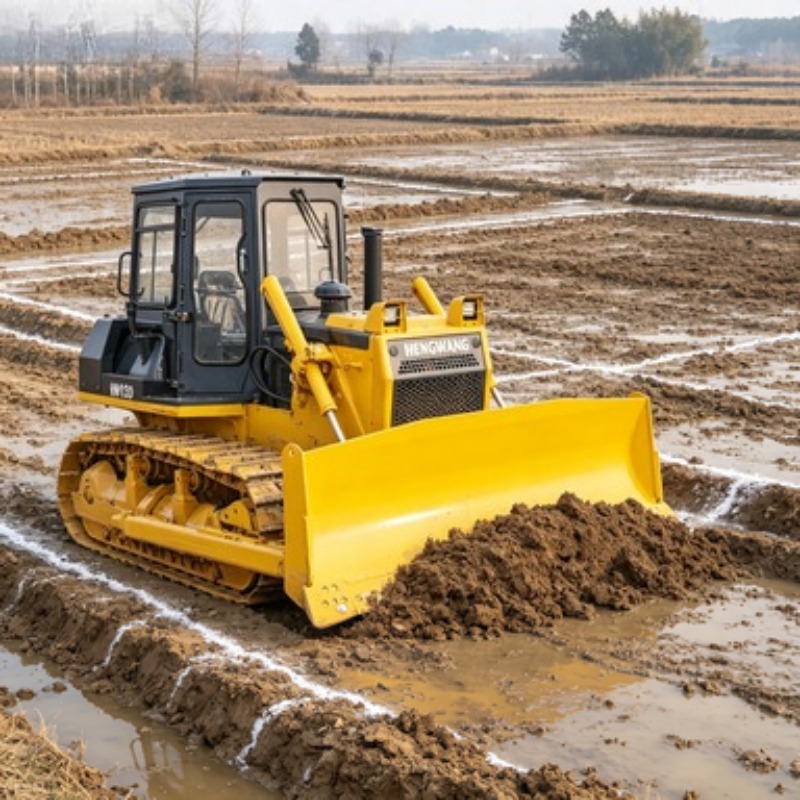 Heavy Equipment Mining - Crawlerdozer, bulldozer, 22 ton grondverzetmachine, 220