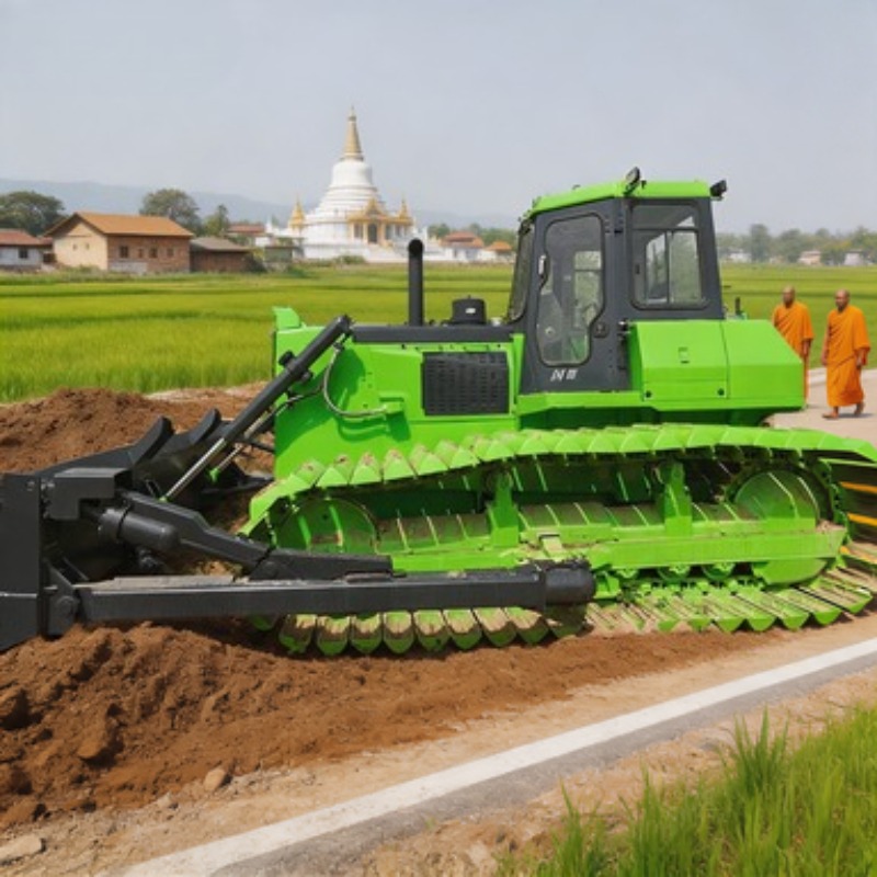 Heavy Equipment Construction - Rupsbulldozer SEM818F 180PK Dozer Machine Grondverzetapparatuur