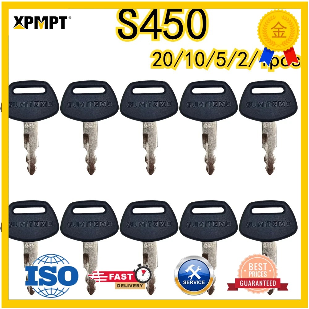 Heavy Equipment Logo - 20/10/5/2/1 stuks S450 Graafmachine Zware Apparatuur
