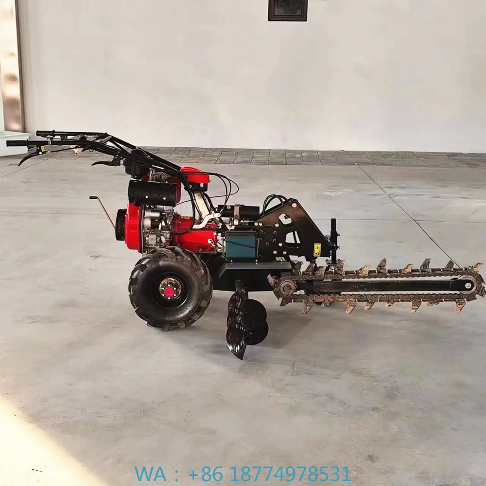 Trencher Machine Small - Trencher Ditcher Machine te koop Landbouwgrondgebruik