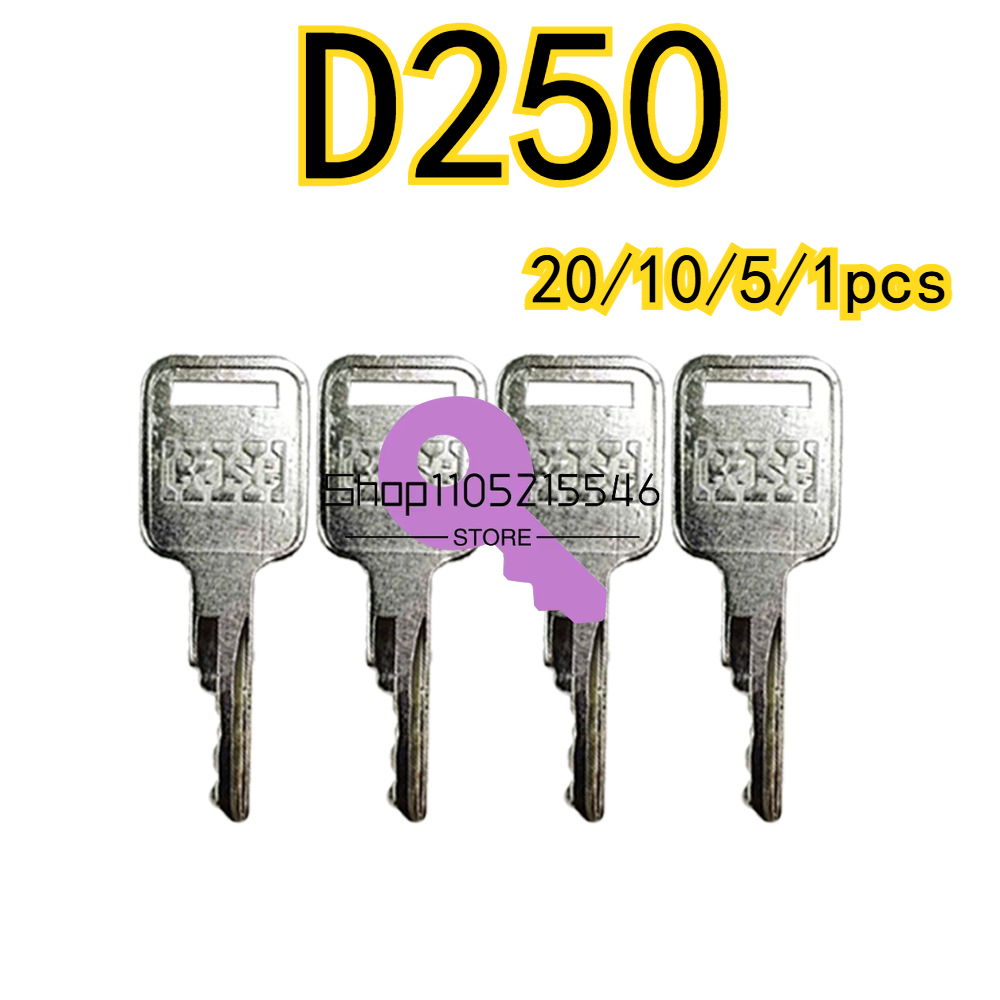 Brand Heavy Equipment - 20/10/5/1pcs Gloednieuwe D250 Toetsen Fit Bobcat