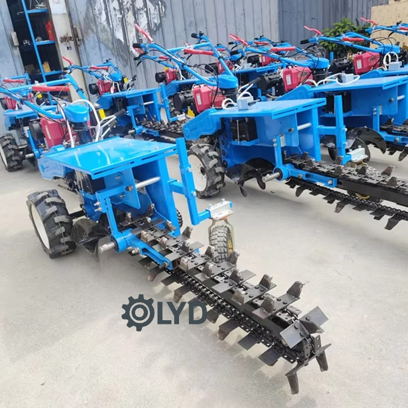Trencher Machine Small - Walk Behind Trencher Mini Single Chain