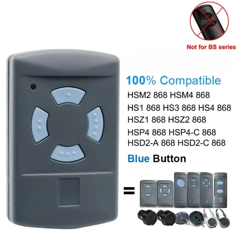 Heavy Equipment Garage - 868 MHz Afstandsbediening HSM4 HSM2 HS2