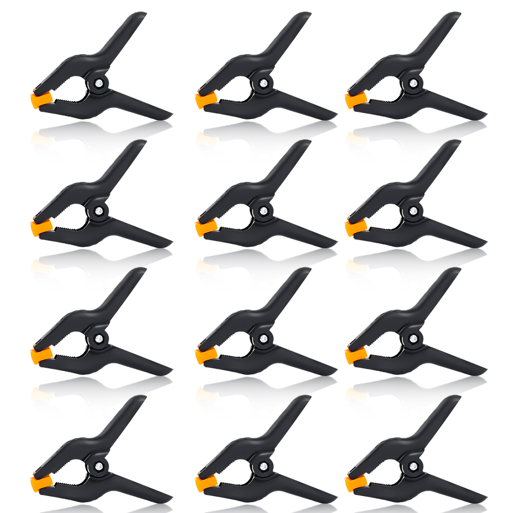 Heavy Equipment Video - 12 stuks fotografie zware mousseline klemmen,