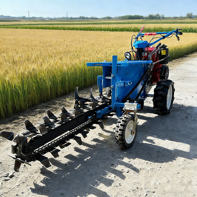 Kettinggraafmachine, graafmach - Trencher Machine Small recensie en prijs