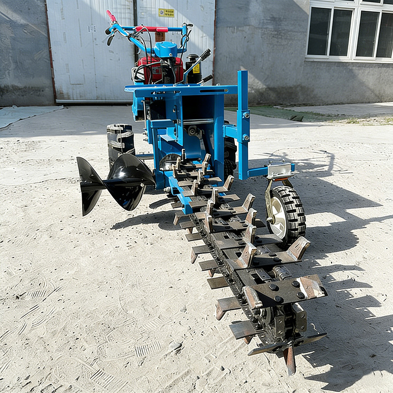 Kettinggraafmachine, graafmach - Trencher Machine Small recensie en prijs