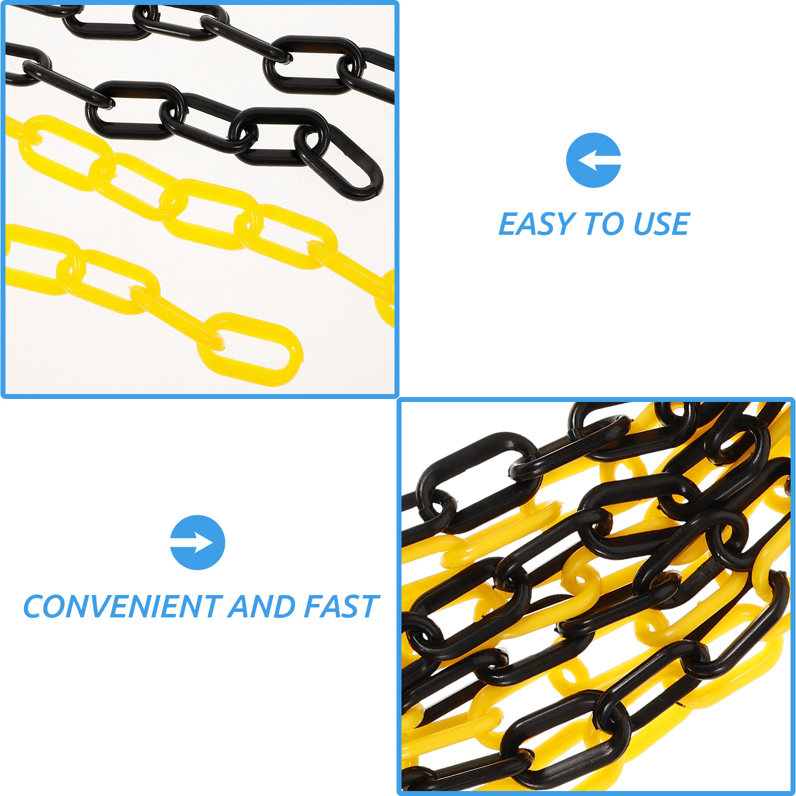 5 meter plastic afzetketting,  - Heavy Equipment Construction recensie en prijs