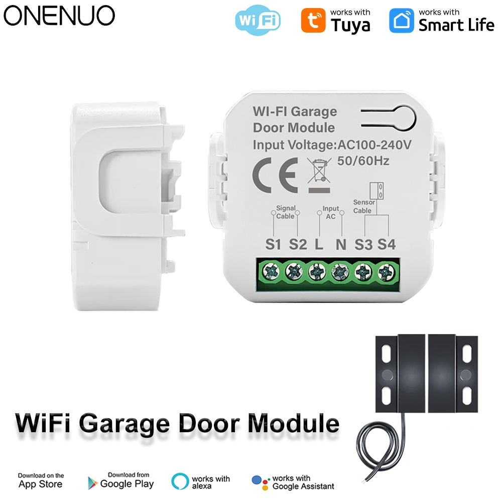 Smart Tuya WiFi Garagedeurscha - Heavy Equipment Garage recensie en prijs