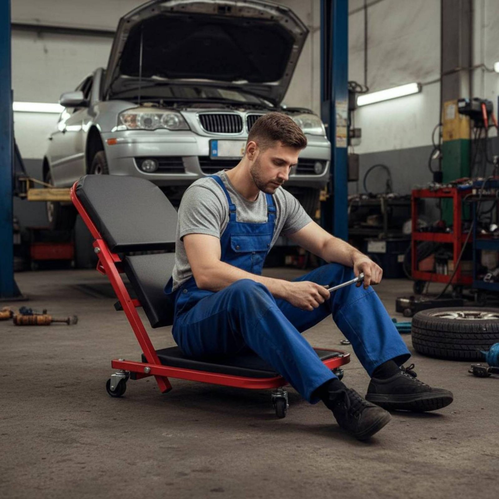 Opvouwbare werkbank 2-in-1, me - Heavy Equipment Garage recensie en prijs