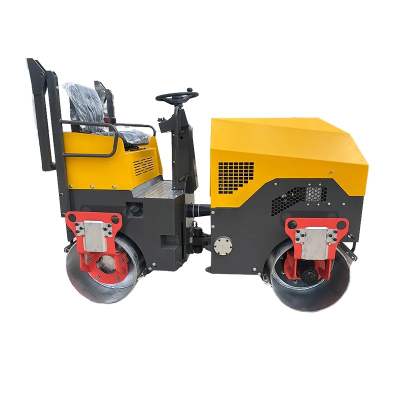 Dubbele trommel trilwegwals, z - Heavy Equipment Construction recensie en prijs