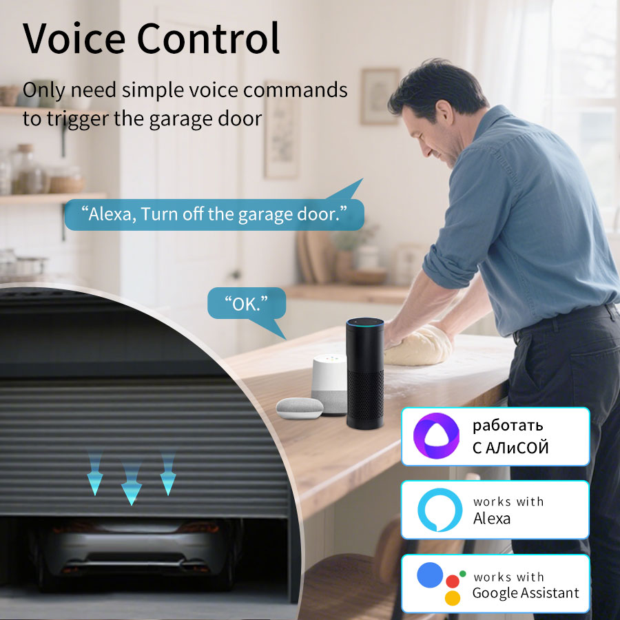 Tuya Smart WiFi of Zigbee gara - Heavy Equipment Garage recensie en prijs