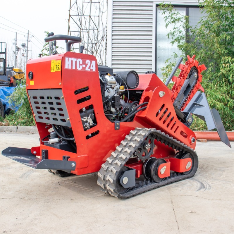 Rubberbandgraafmachine, kleine - Trencher Machine Small recensie en prijs