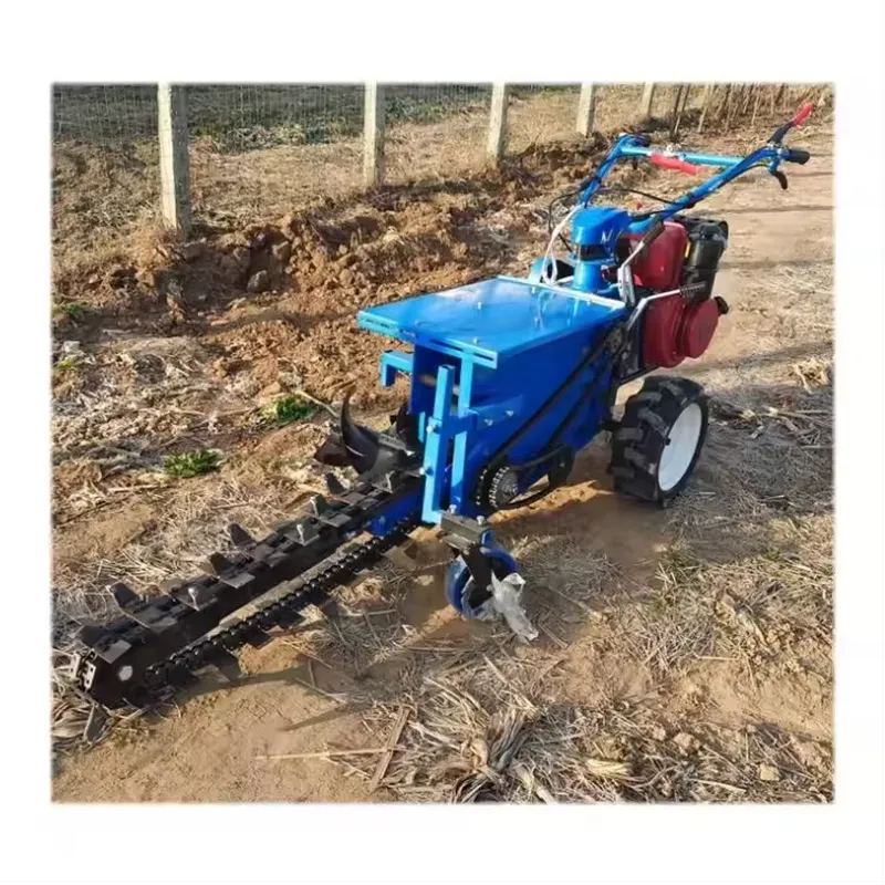 Dubbele ketting kleine handgra - Trencher Machine Small recensie en prijs