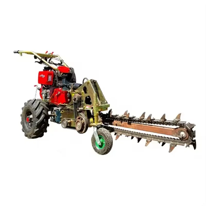 Dubbele ketting kleine handgra - Trencher Machine Small recensie en prijs