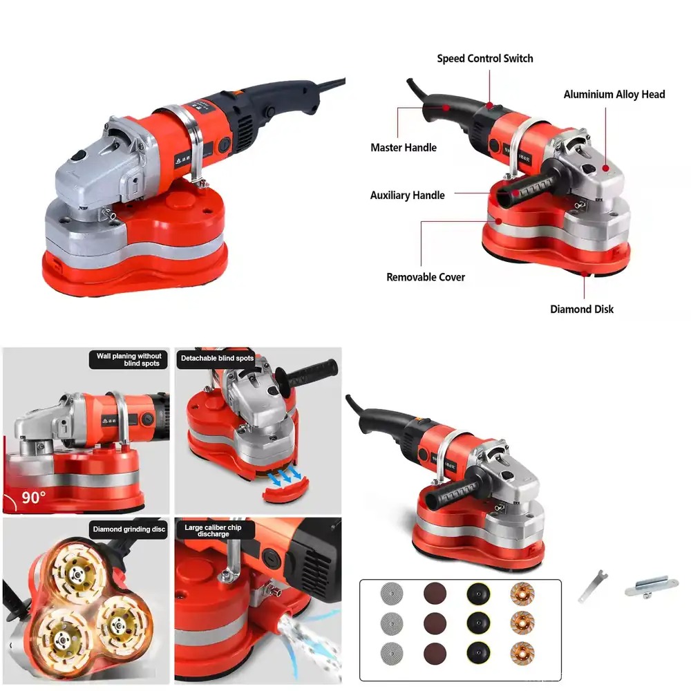Stofvrije betonvloerpolijstmac - Floor Grinding Machine recensie en prijs