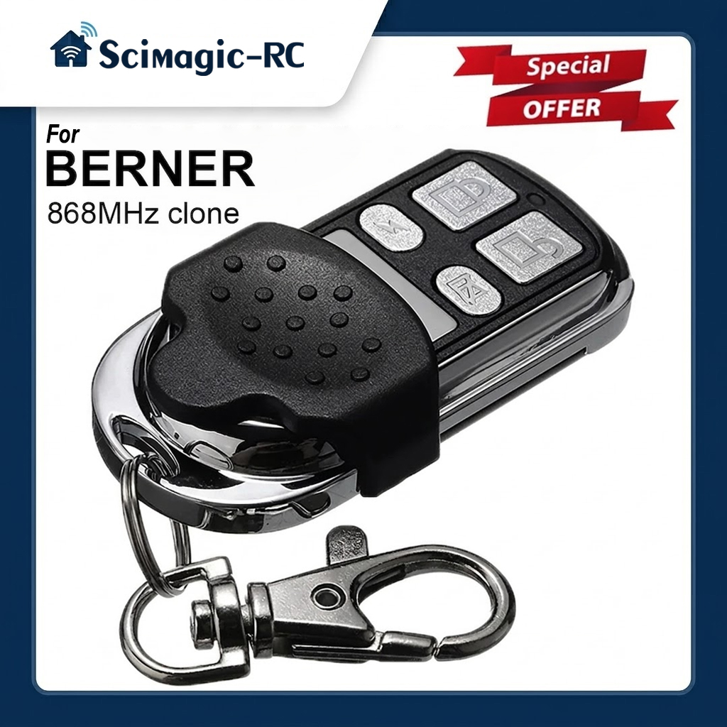 Berner 868 Mhz Garagedeuropene - Heavy Equipment Garage recensie en prijs