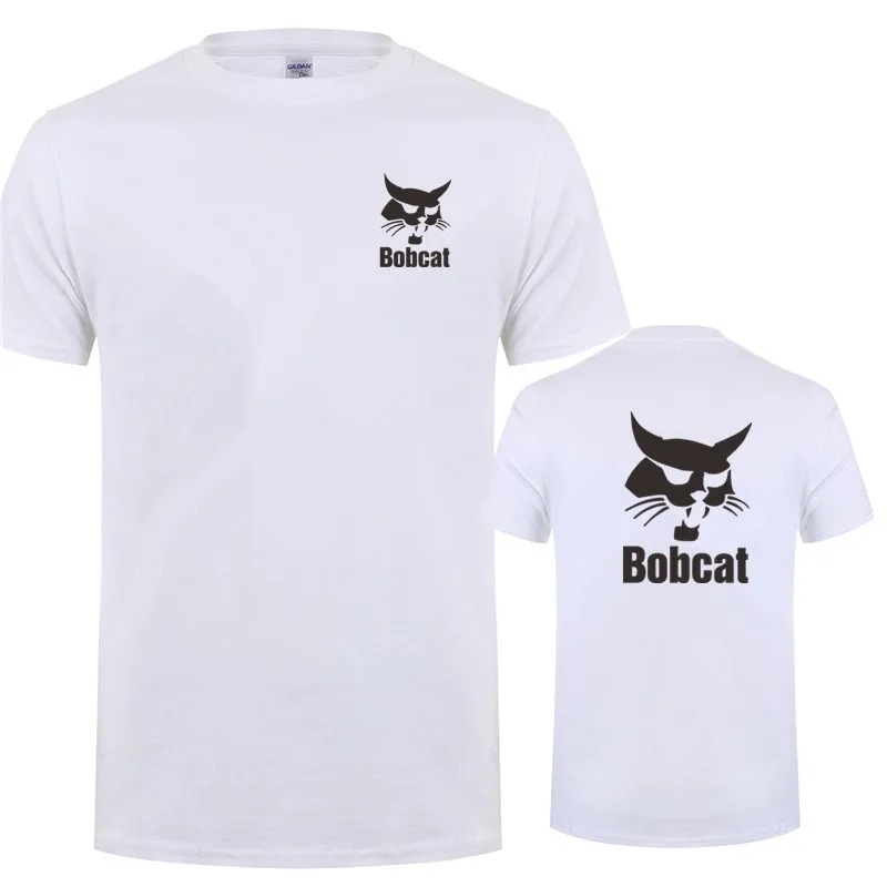 Bobcat T-shirt Zomer Mannen Ko - Heavy Equipment Logo recensie en prijs