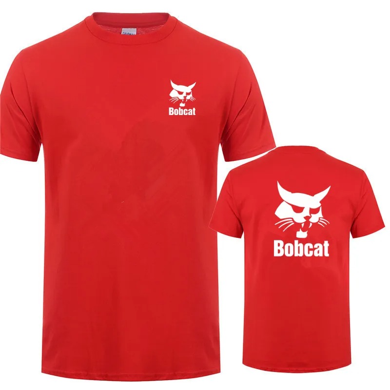 Bobcat T-shirt Zomer Mannen Ko - Heavy Equipment Logo recensie en prijs