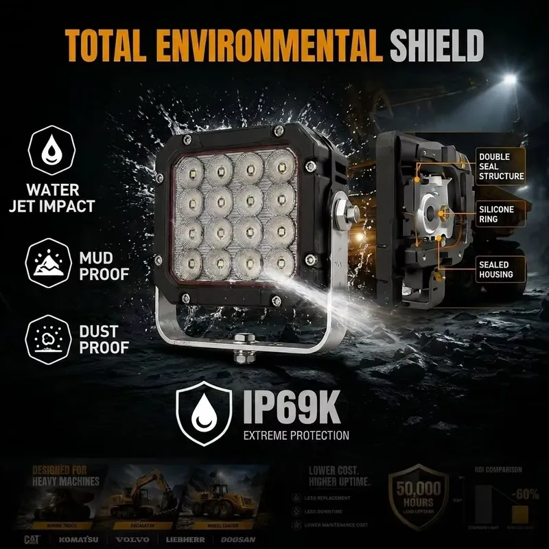 Hoge lumen vibratiebestendige  - Heavy Equipment Mining recensie en prijs