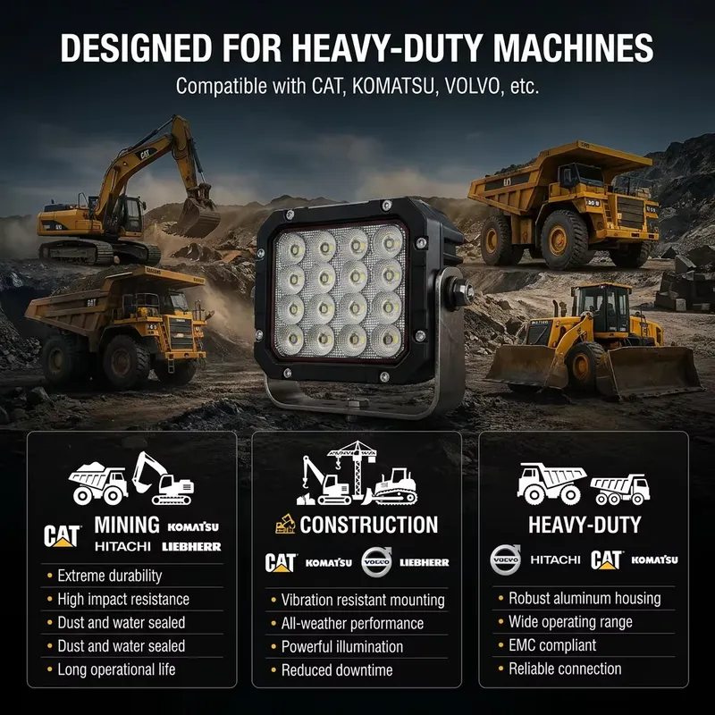 Hoge lumen vibratiebestendige  - Heavy Equipment Mining recensie en prijs