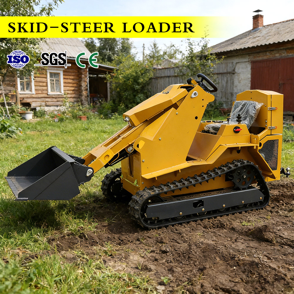 Zware minilader met aanbouwdel - Brand Heavy Equipment recensie en prijs
